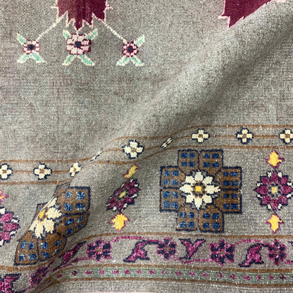 Camel and Beige, Pure Wool Antique Khotan Handknotted 5.9x8.7Ft 175x261Cms Area Rug