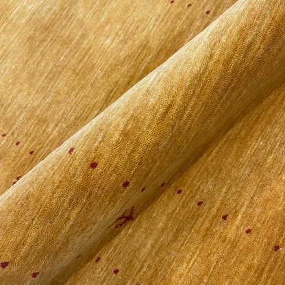 Yellow, Pure Wool, Modern Handloom 2.8x14.7Ft 82x444Cms Area Rug