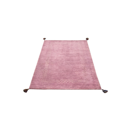 Lavender, Pure Wool, Modern Handloom 3.0x4.11Ft 91x149Cms Area Rug