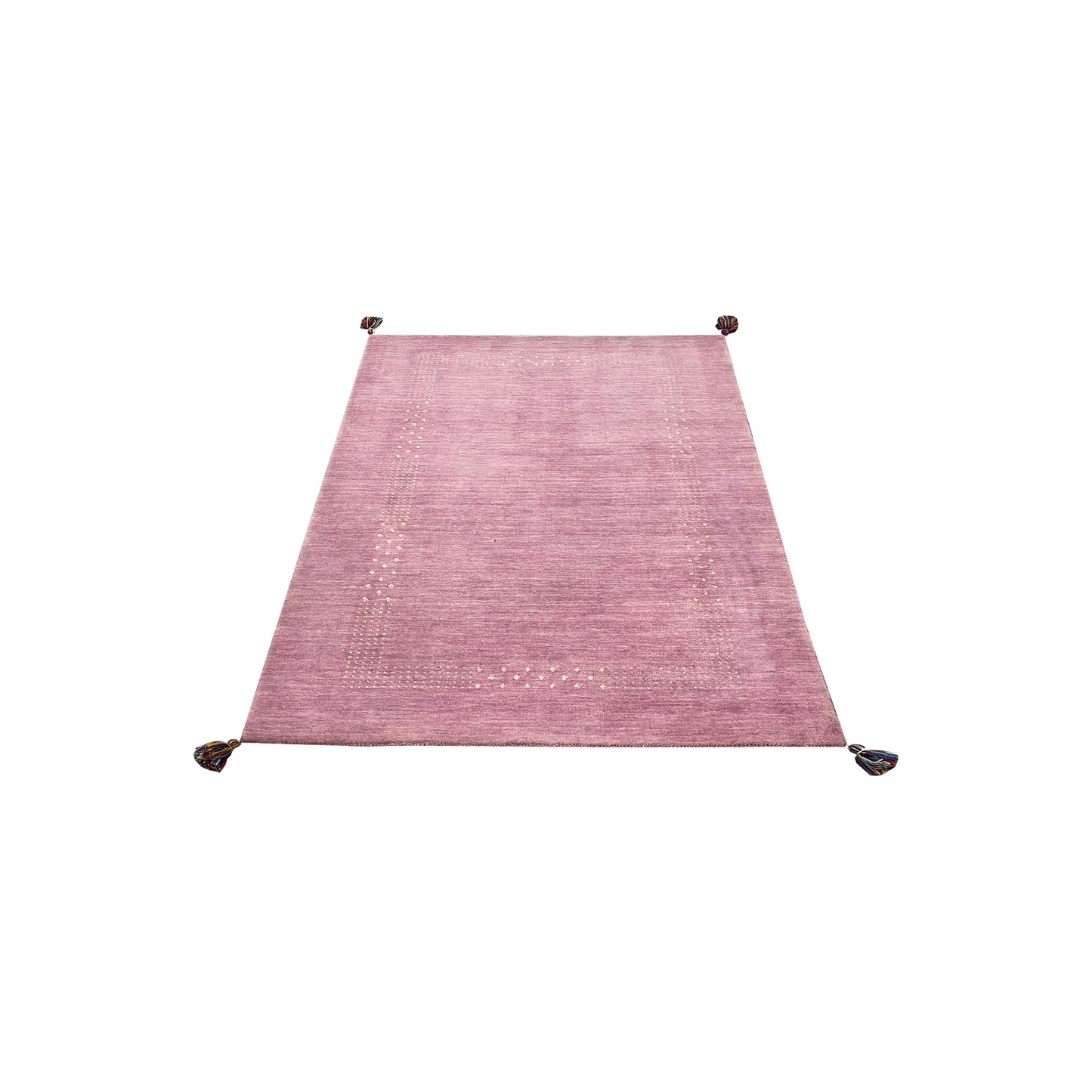Lavender, Pure Wool, Modern Handloom 2.11X4.10Ft 90x150Cms Area Rug