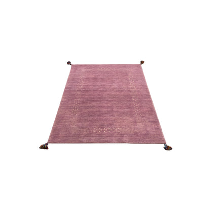Lavender, Pure Wool, Modern Handloom 2.11X4.10Ft 90x150Cms Area Rug