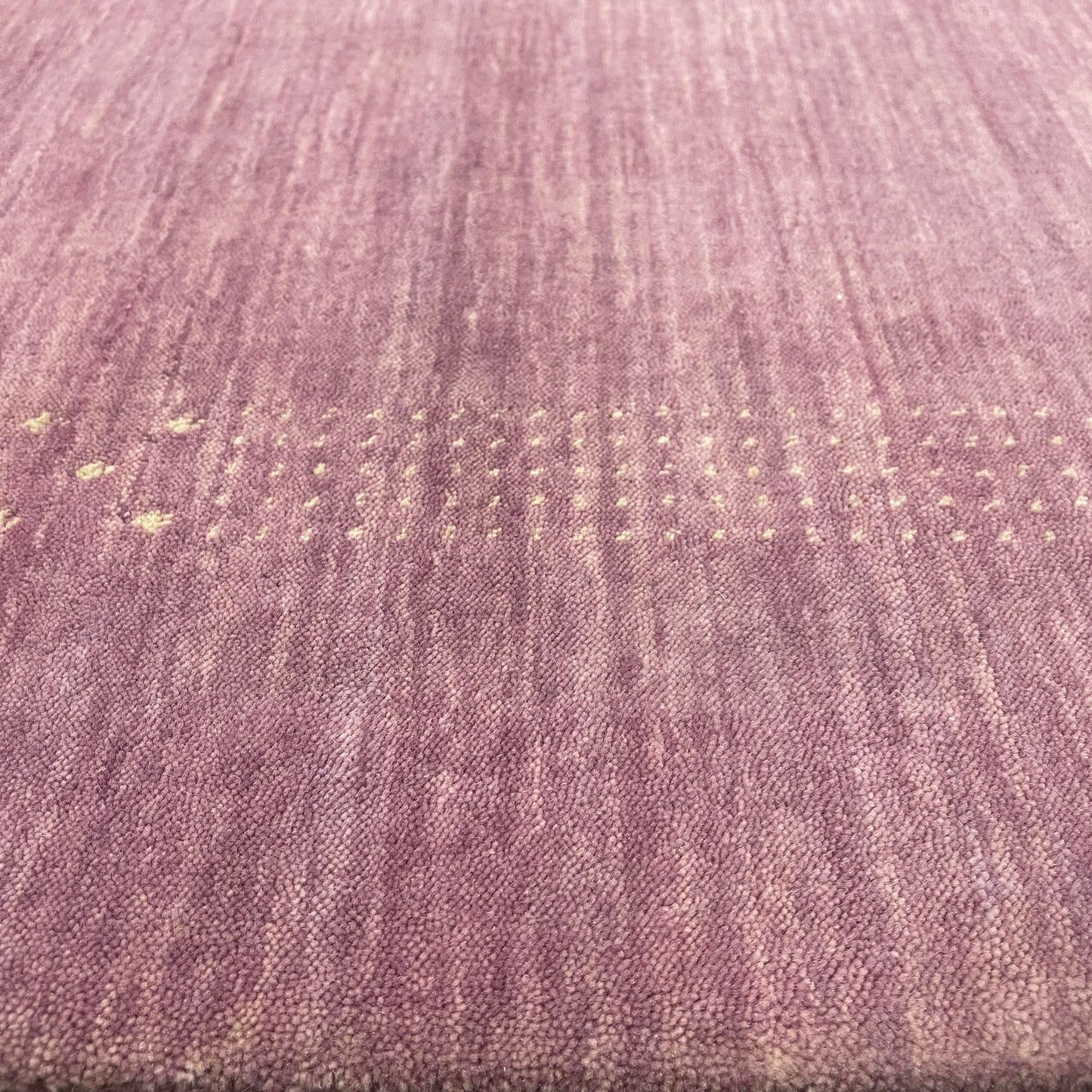 Lavender, Pure Wool, Modern Handloom 3.0x4.11Ft 91x149Cms Area Rug
