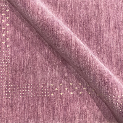 Lavender, Pure Wool Modern Gabbeh Handloom 3.5x4.11Ft 90x150Cms Area Rug