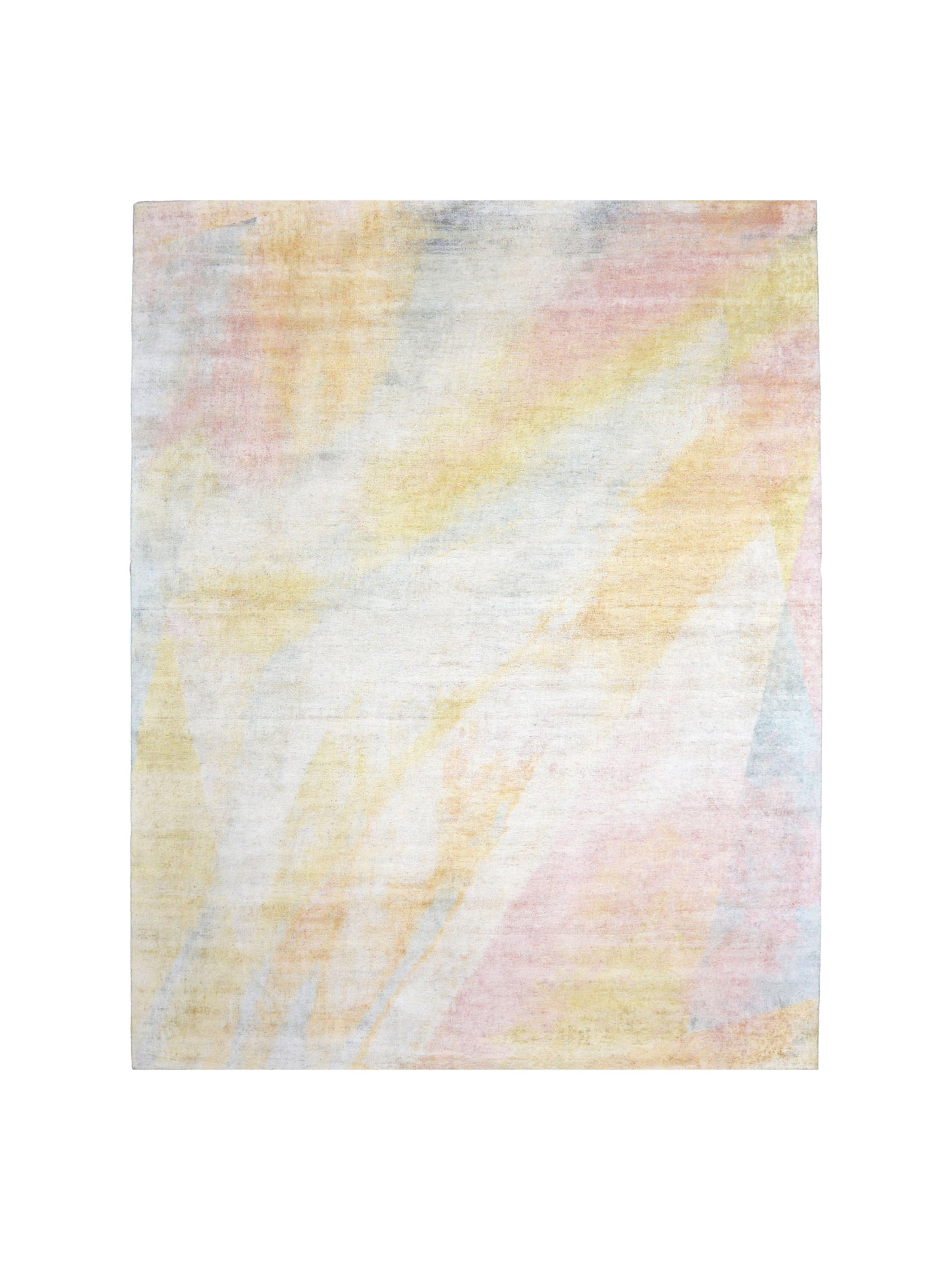 Multy Blended Silk Oxidized Transtional HandKnotted 8.0x10.3Ft 244x332Cms Area Rug