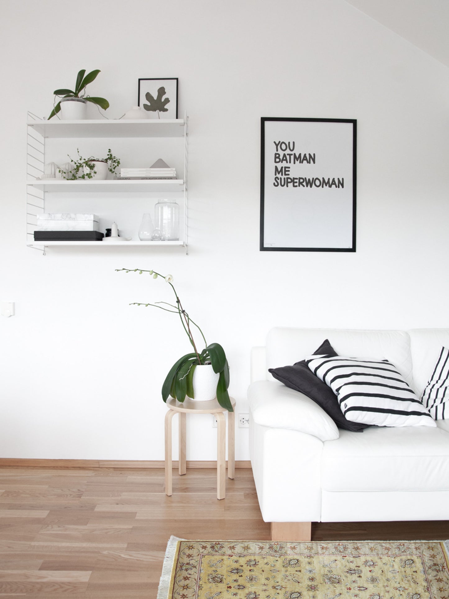 Yellow and Ivory, Pure Silk Traditional Handknotted 3.0x5.2Ft 92x156Cms Area Rug