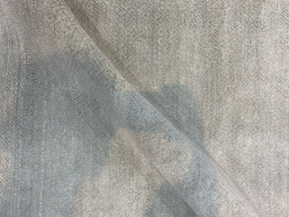 L.Green and Grey, Assorted Silk and Wool Regular Modern Handknotted 2.11x5.3Ft 89x161Cms Area Rug