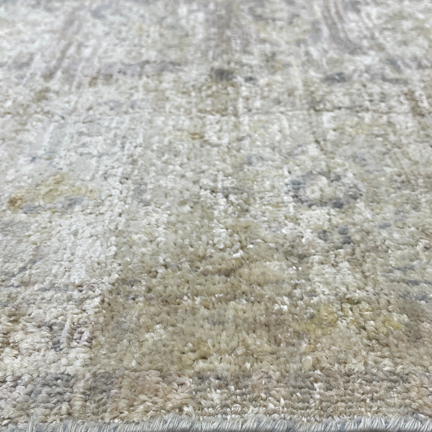 Gold, Silk Wool Traditional Oushak Handknotted 8.8x12.3ft 271x372Cms Area Rug