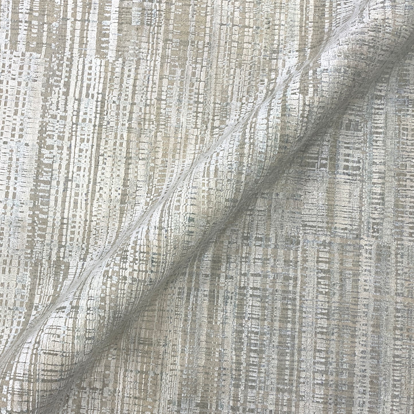 Multy Ombre, Silk Wool Oxidized Modern Textured Handknotted 10.0x14.4Ft 305x436Cms Area Rug