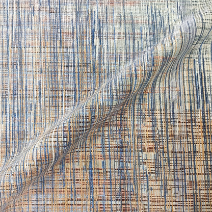 Grey and Multy, Sari Silk and wool Oxidized Modern Textured Handknotted 9.0x11.11ft 275x362Cms Area Rug