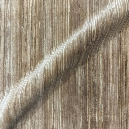 Gold Brown, Silk Wool Regular Modern Textured Handknotted 9.10x14.2Ft 300x431Cms Area Rug