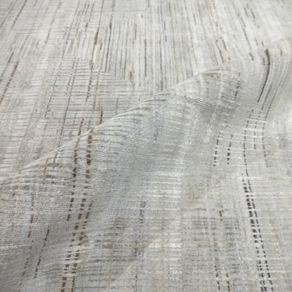 Grey Multy, Silk Wool Regular Modern Handknotted 8.11x12.1Ft 272x368Cms Area Rug