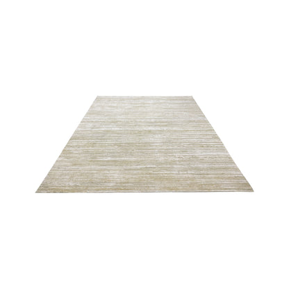 Gold Green Silk Wool Oxidized Modern Handknotted 8.10x12.2ft 269x371cms Area Rug