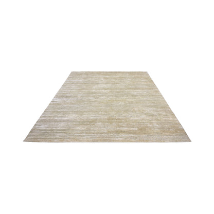 Gold Green Silk Wool Oxidized Modern Handknotted 8.10x12.2ft 269x371cms Area Rug