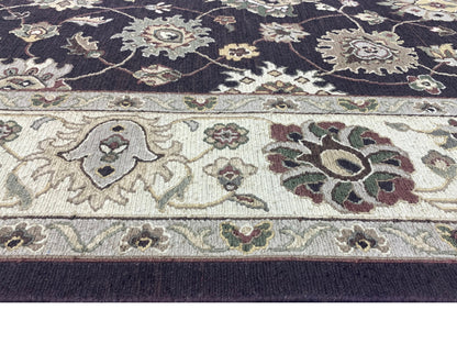 Get trendy with Brown Pure Wool Traditional Soumak Area Rug 8.1x9.11ft 246x301Cms - Traditional Rugs available at Jaipur Oriental Rugs. Grab yours for $225.00 today!