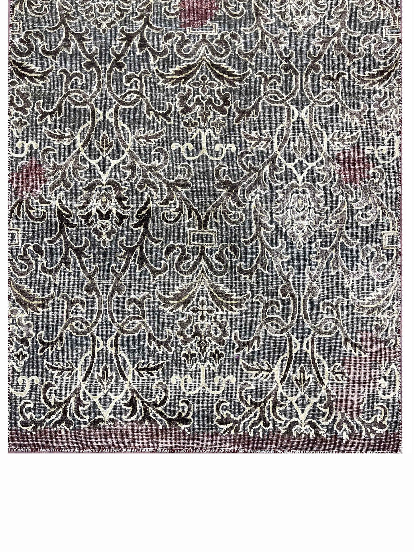 Get trendy with Samarkand Handknotted Runner Rug Brown 3.0X9.7ft 92x293cms - Runner Rugs available at Jaipur Oriental Rugs. Grab yours for $1555.00 today!